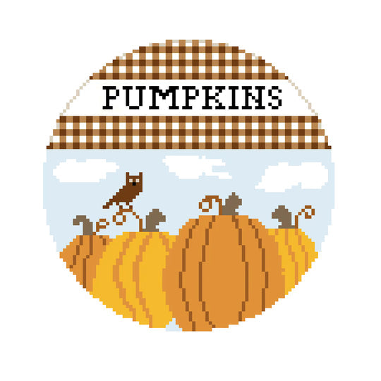 HT134 Pumpkins Round - TS