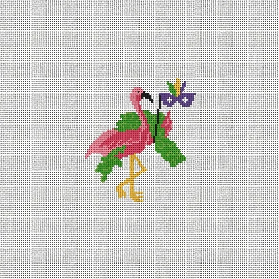 RC043 Mardi Gras Flamingo