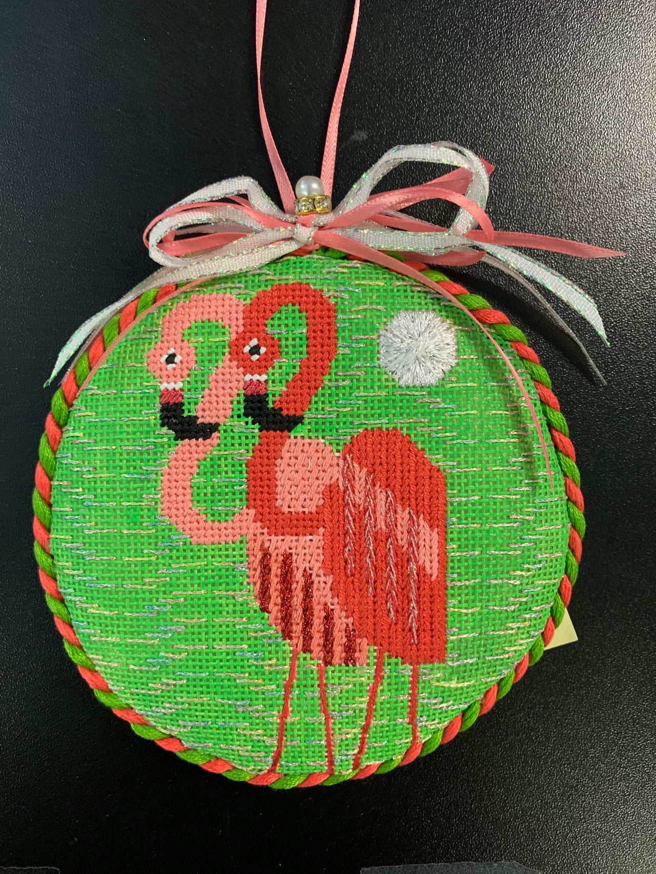 Flamingos with Stitch Guide SP-036