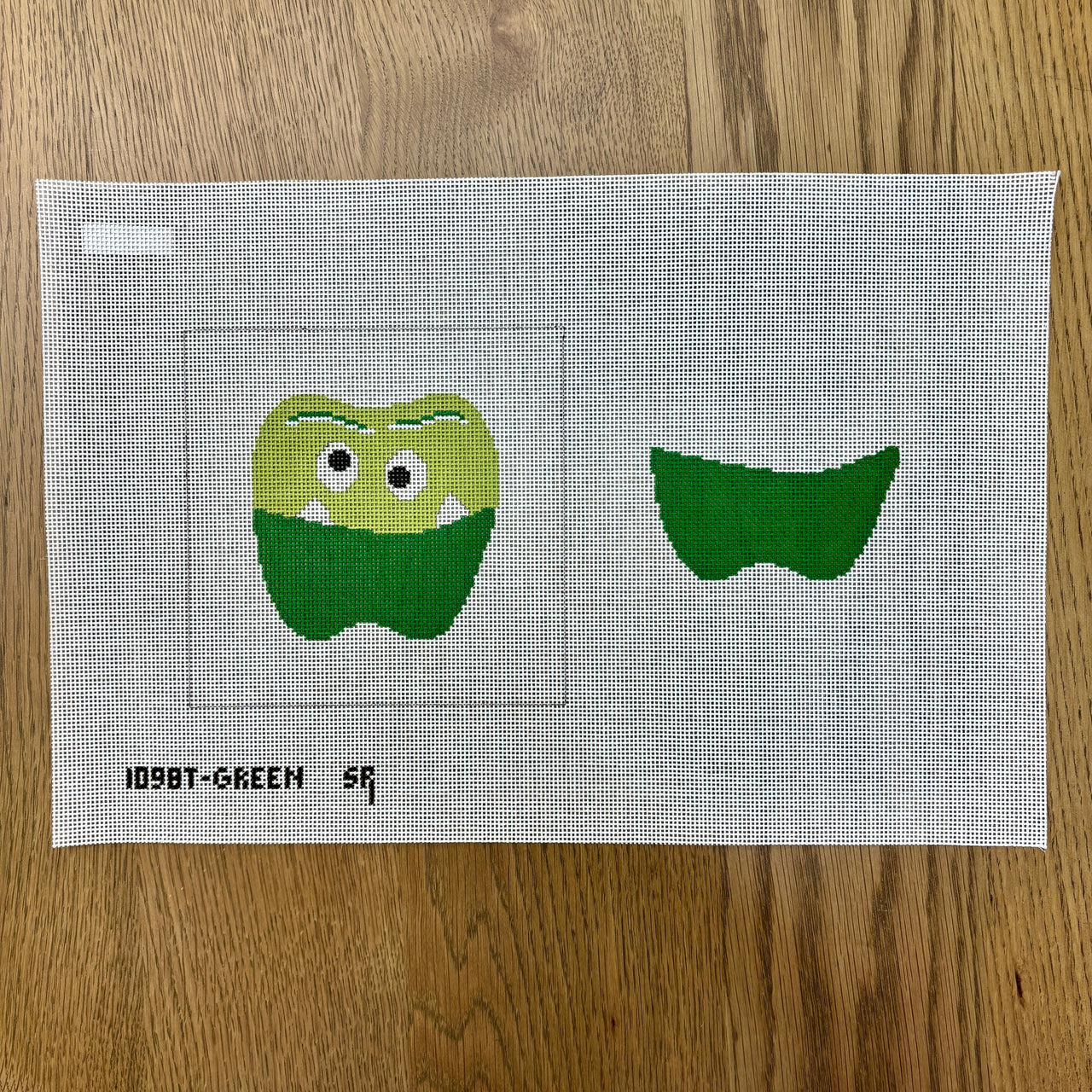 SR1098T-Green Monster, Tooth Fairy Pillow - Green - TS