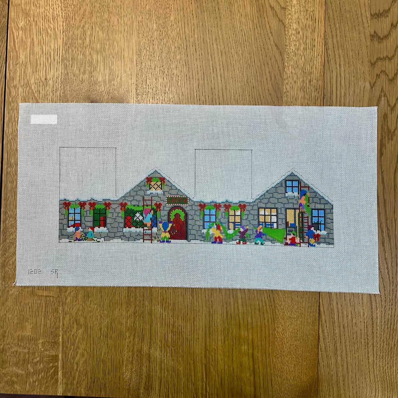 SR1202 Santa's Village, Santa's House - 18 mesh - TS