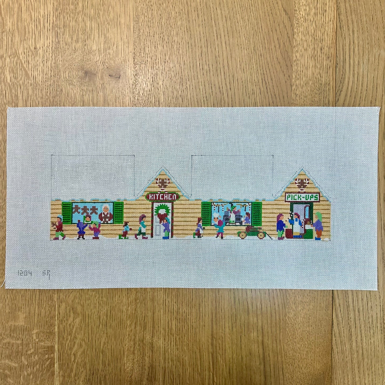 SR1204 Santa's Village, Kitchen - 18 mesh - TS