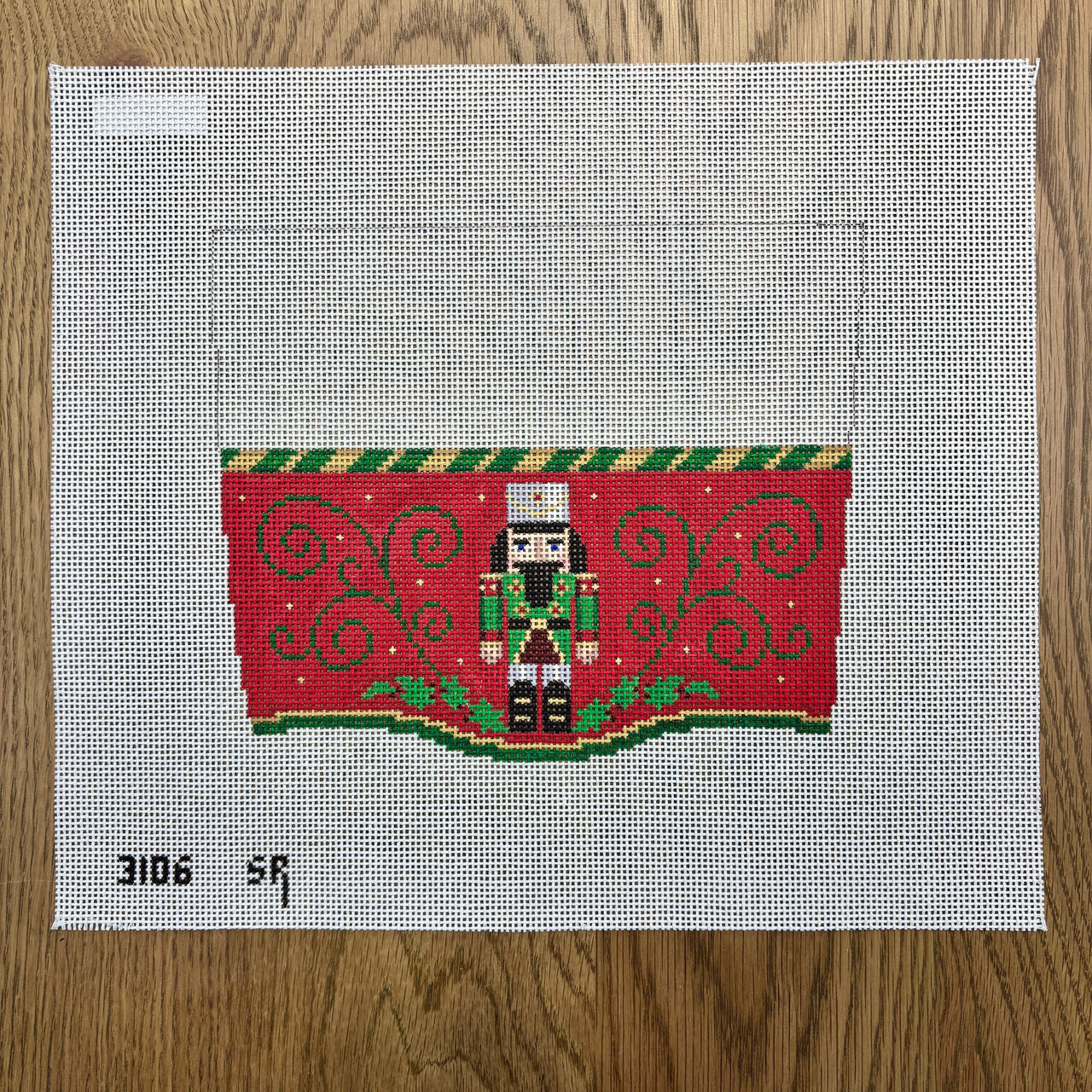 SR3106 Stocking Cuff, Nutcracker - TS