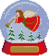 Snow Globe Angel 5146