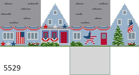 5529 - July 4th House, Mini House