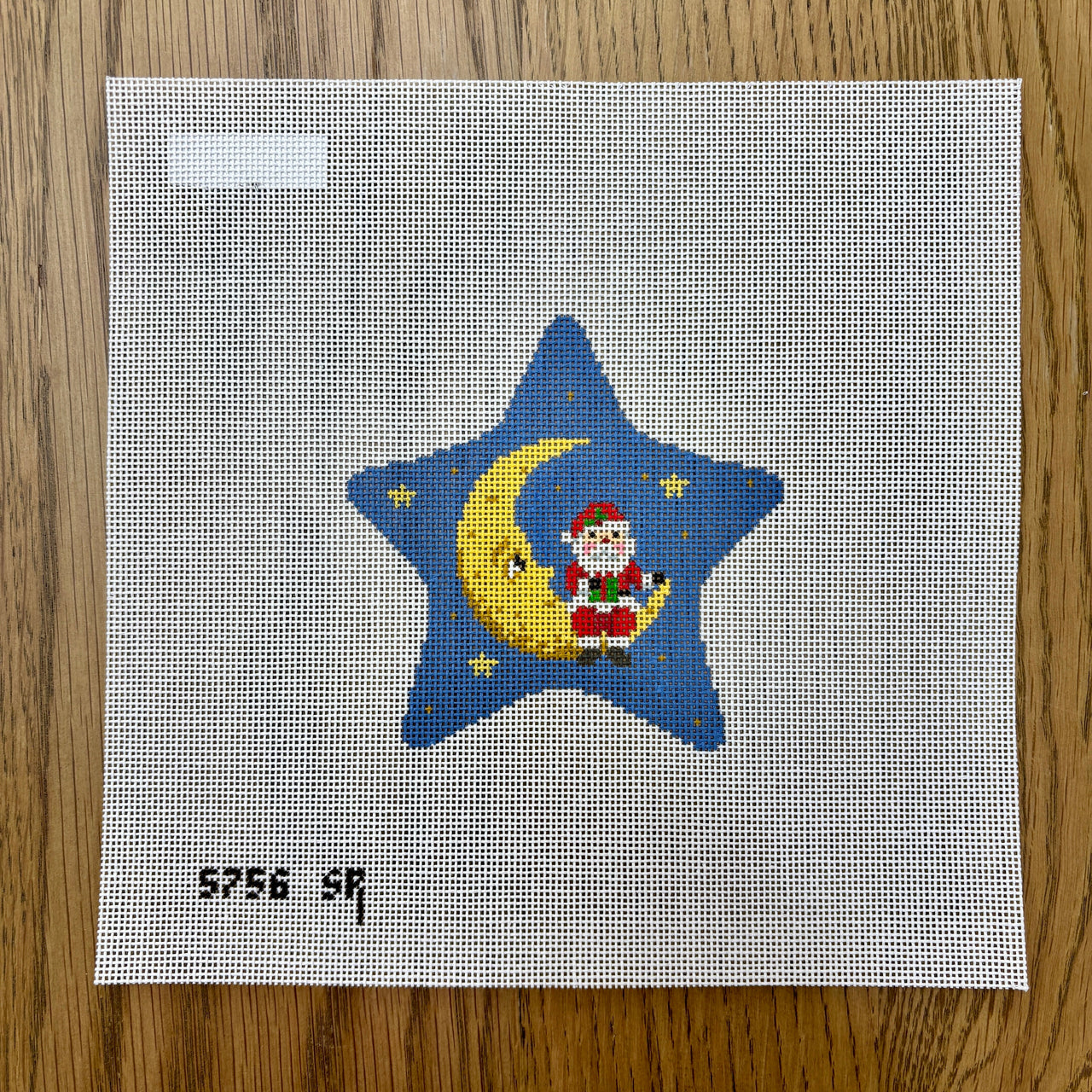 SR5756 Star, Santa Sitting On Moon - TS
