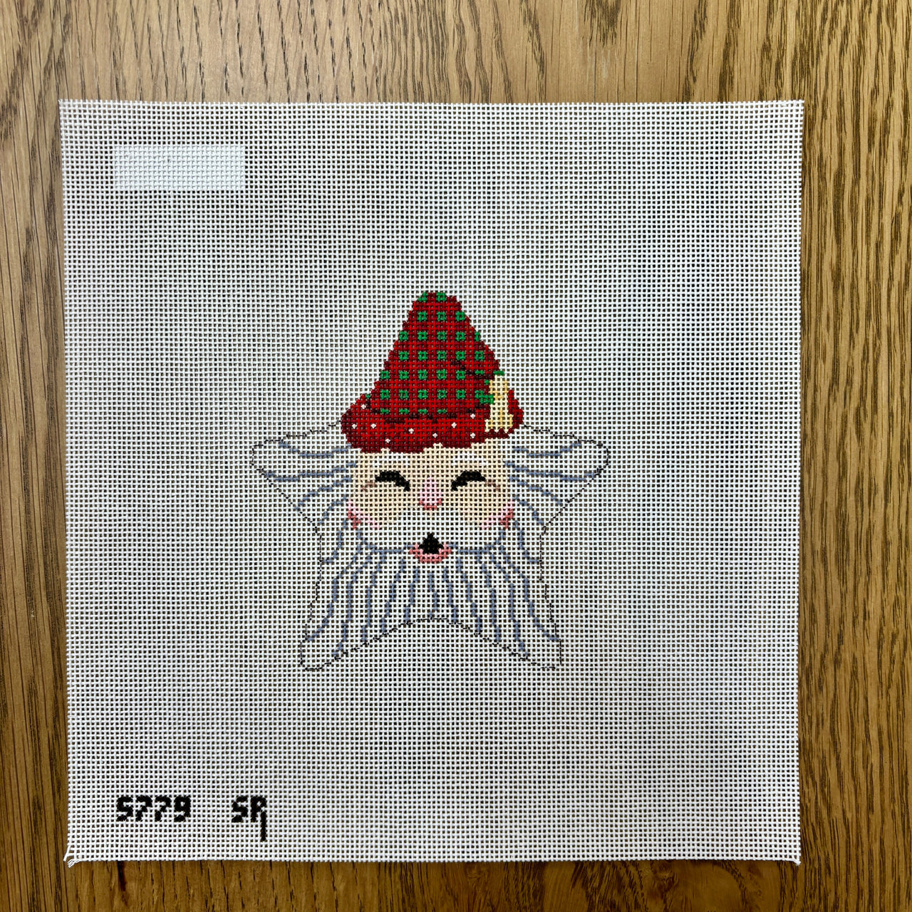 SR5779 Star, Santa Face, Checker Hat - TS