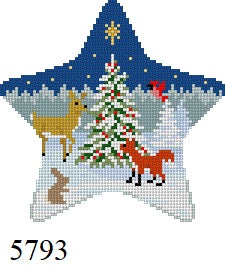 5793 Star - Forest Tree & Animals