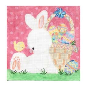 SS-PL 04 Bunny & Chick by Basket - TS