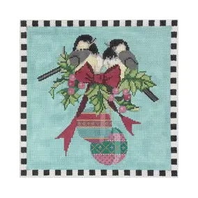 ST-C 675 Christmas Chickadees