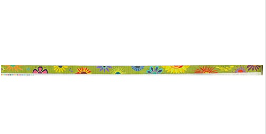 ZE 25 Flowers Belt Canvas