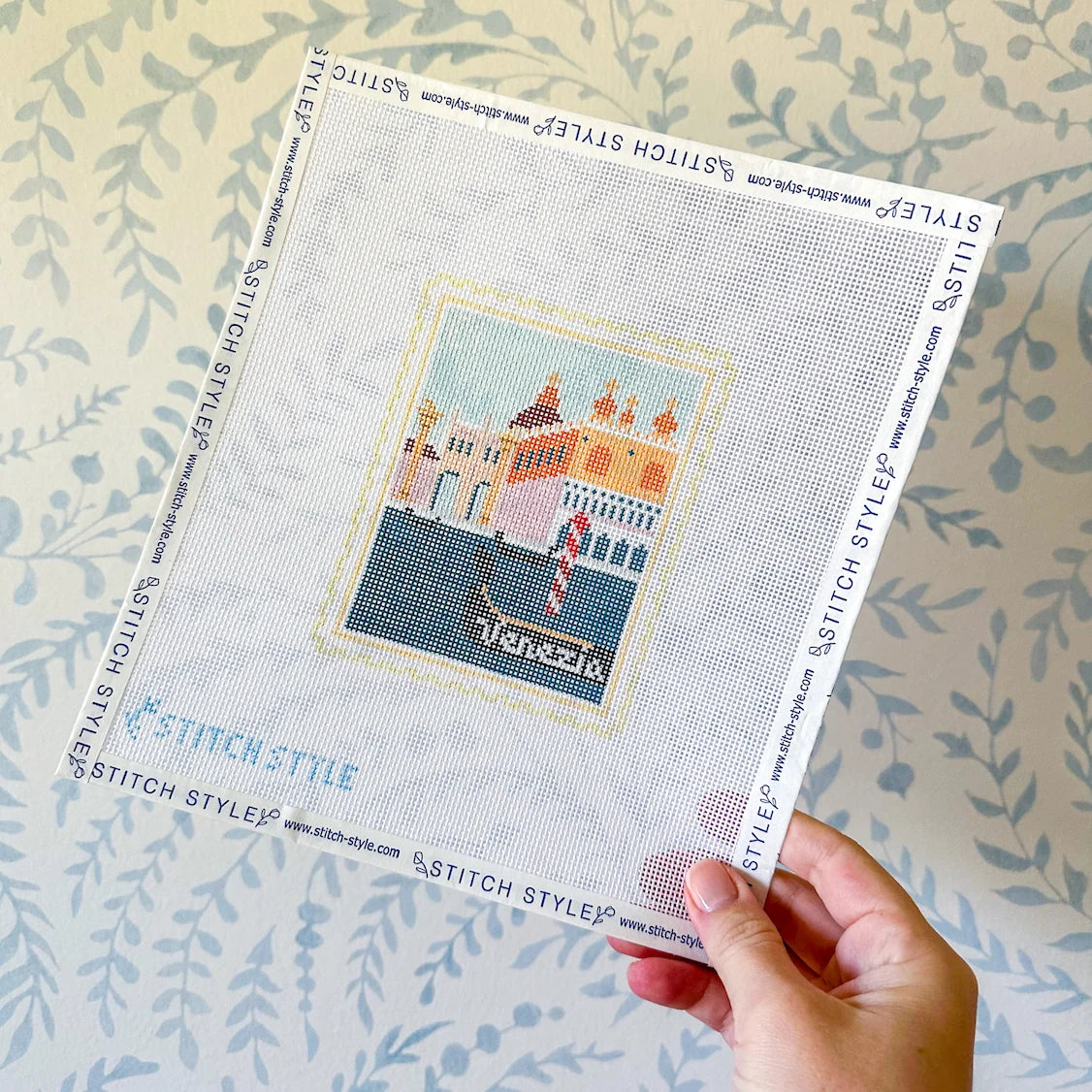 STAMP006 Venetian Gondola Travel Stamp