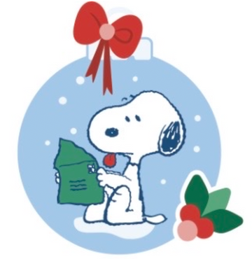 PEANUTS Snoopy "Dear Santa" Needleminder