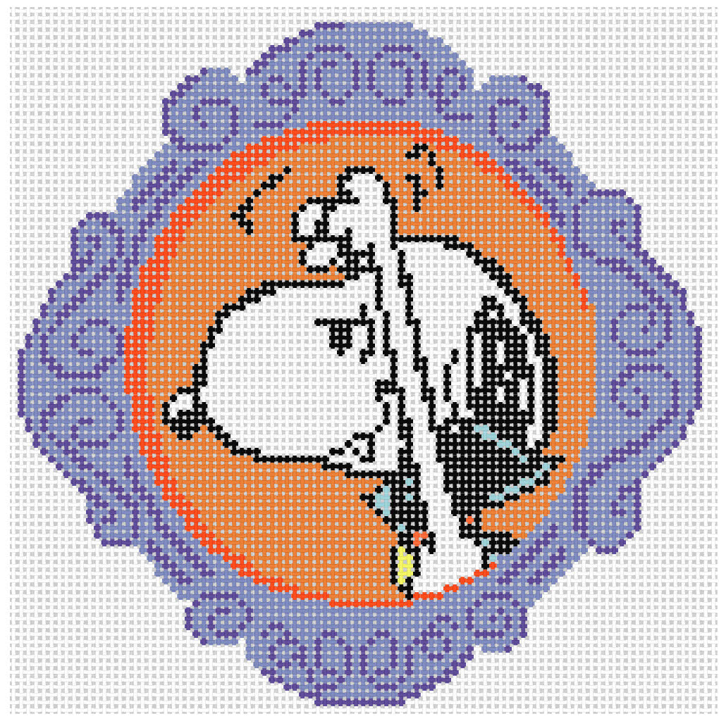 PNTS-HALL19 PEANUTS Halloween - Framed  Snoopy Vampire SCARE Canvas - SE