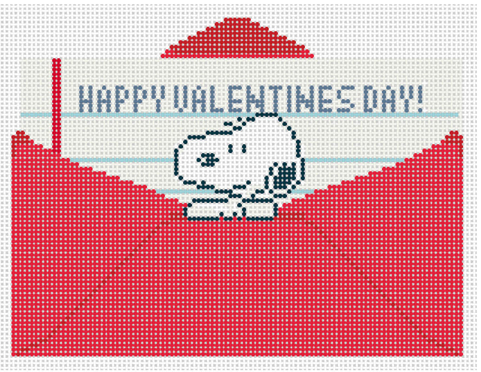 PEANUTS Valentine - Snoopy in Valentine Envelope