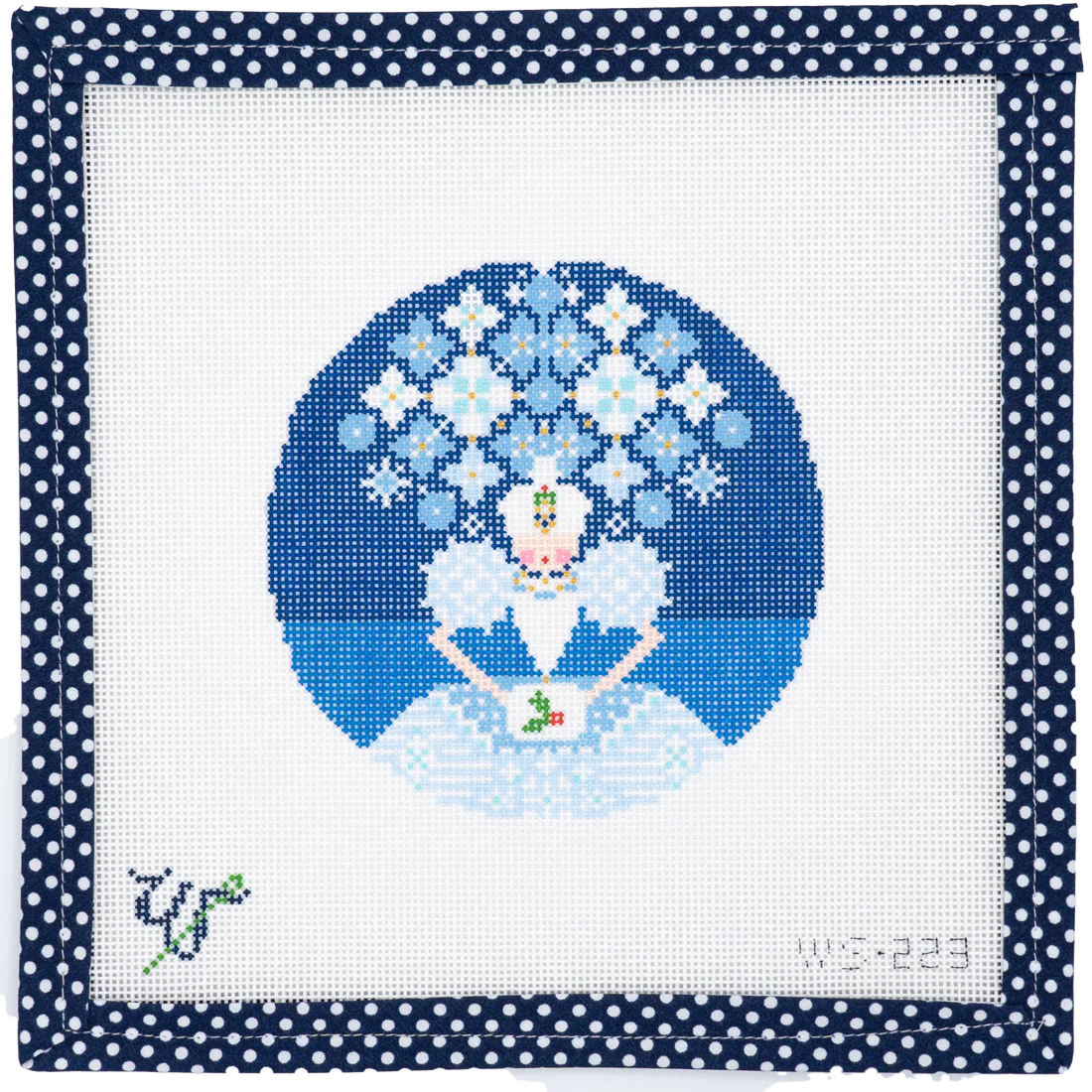 WS-223 Snow Queen Canvas and Stitch Guide - Nutcracker Ballet