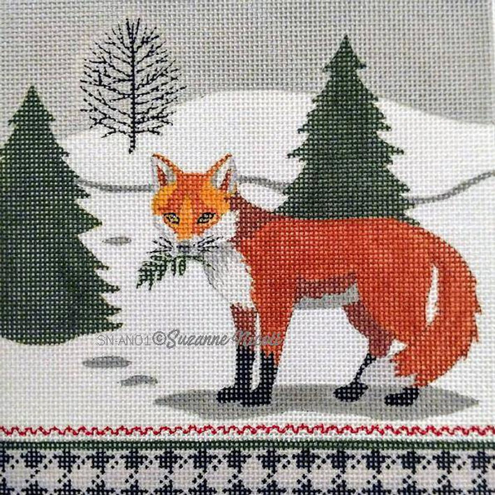 SNAN01 - Animals: Winter Wonderland Fox - TS