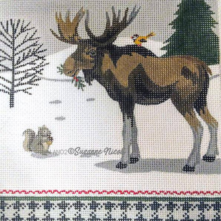 SNAN03 - Animals: Winter Wonderland Moose - TS