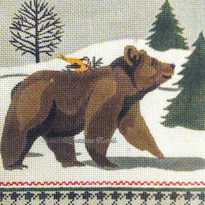 SNAN02 - Animals: Winter Wonderland Bear - TS