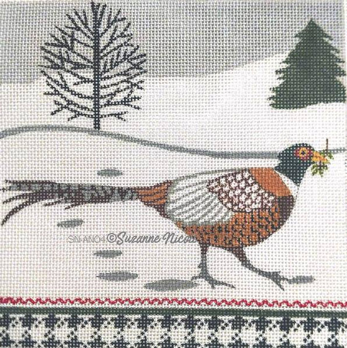 SNAN04 - Animals: Winter Wonderland Pheasant - TS