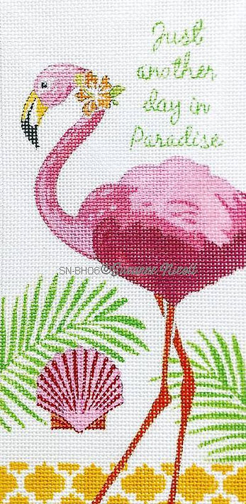 SNBH06 - Beach: Flamingo in Paradise - TS