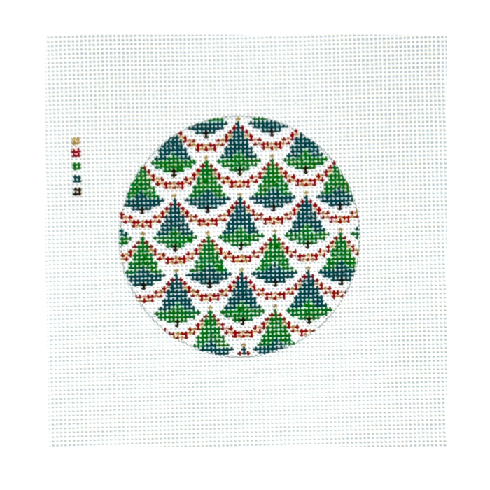 Bargello Christmas Tree Ornament