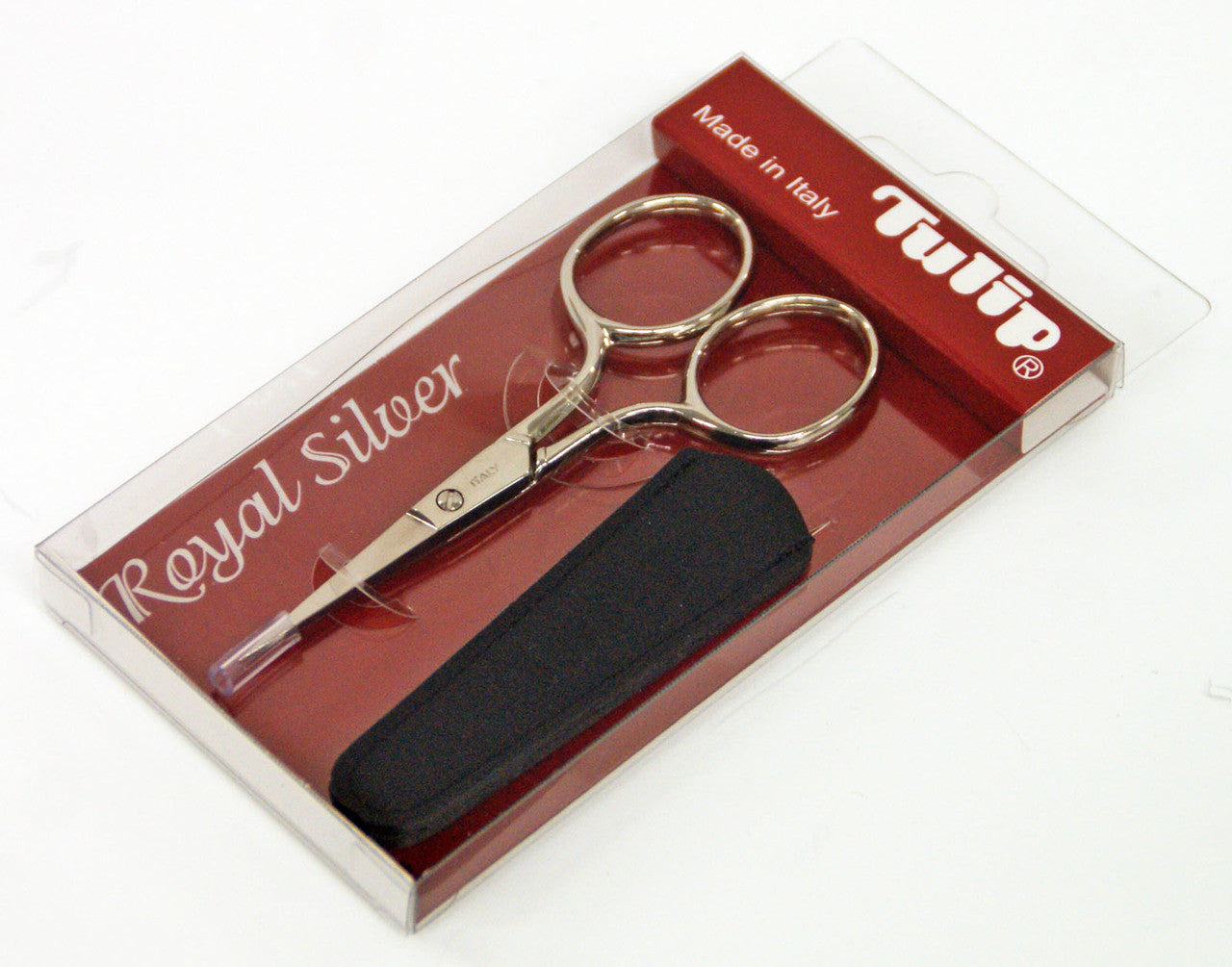 Tulip Italian High Quality Royal Silver Scissors
