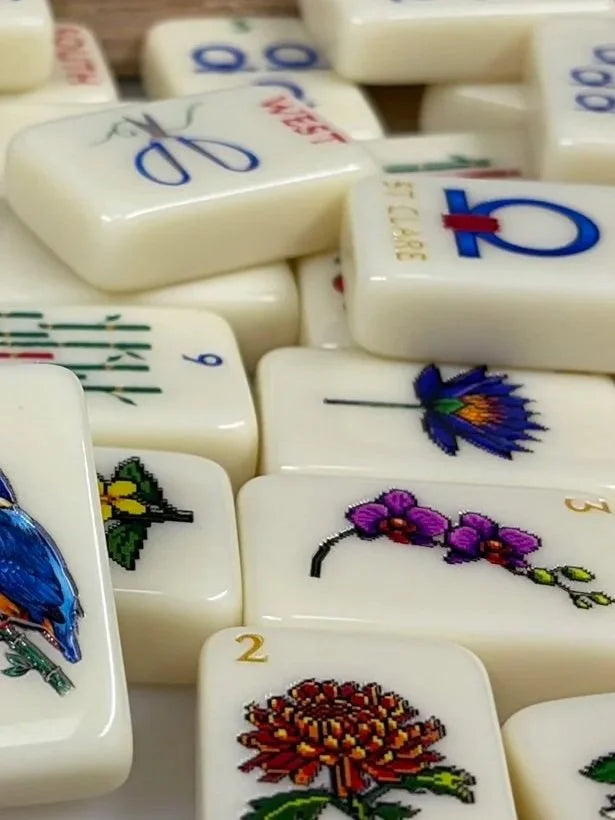 The Origins Collection - Mahjong Tiles with a needlepoint flare - PRE-ORDER
