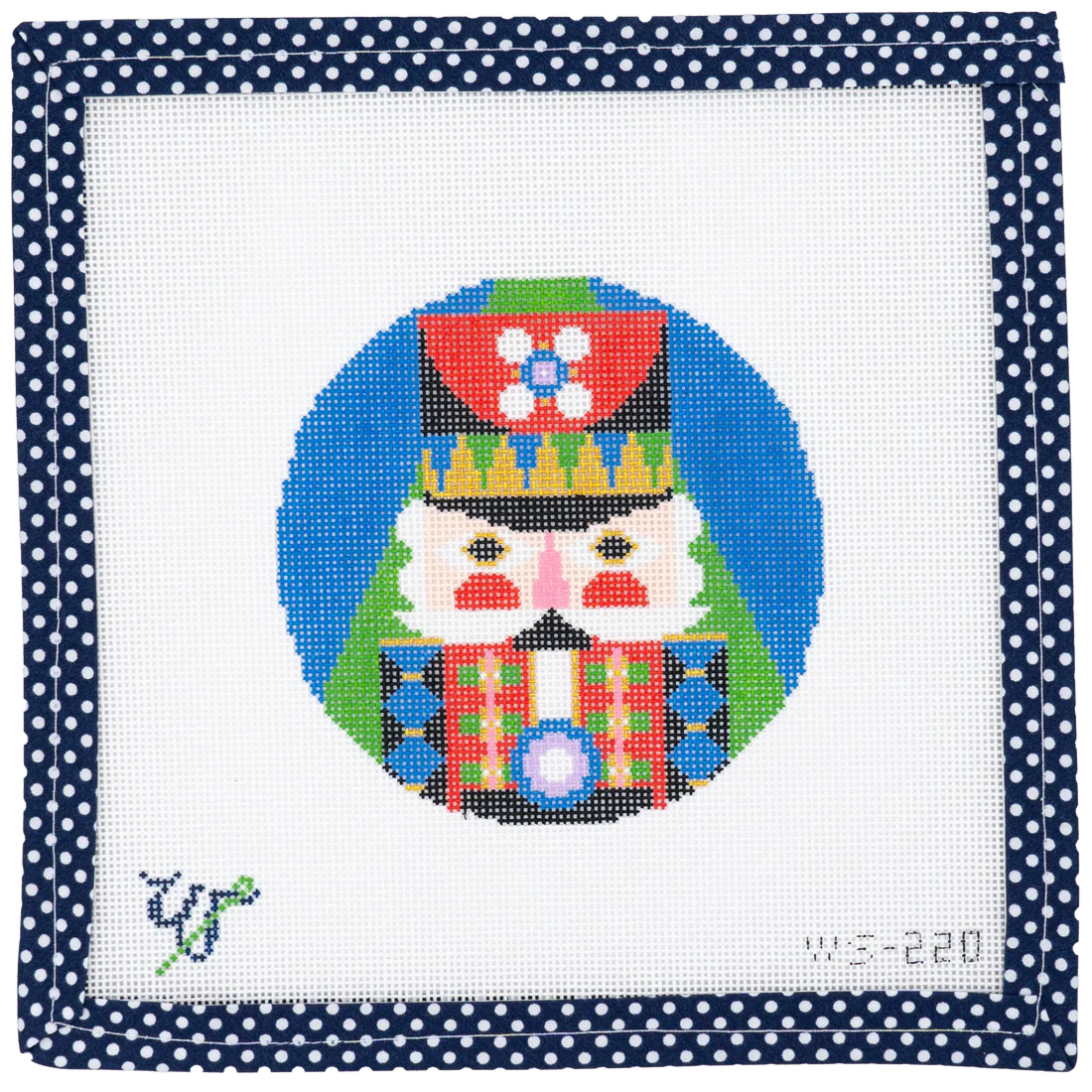 WS-220 Toy Soldier Canvas and Stitch Guide - Nutcracker Ballet