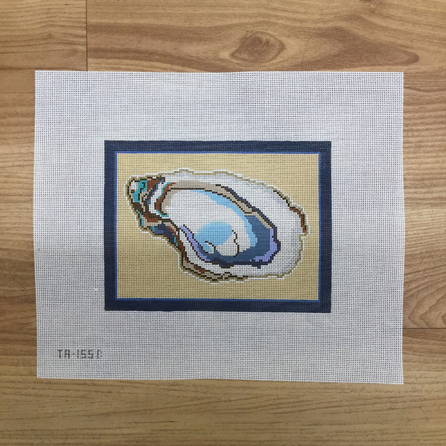 TA155B Aw Shucks: Oyster Canvas - 7" X 5" / 18 mesh - TS