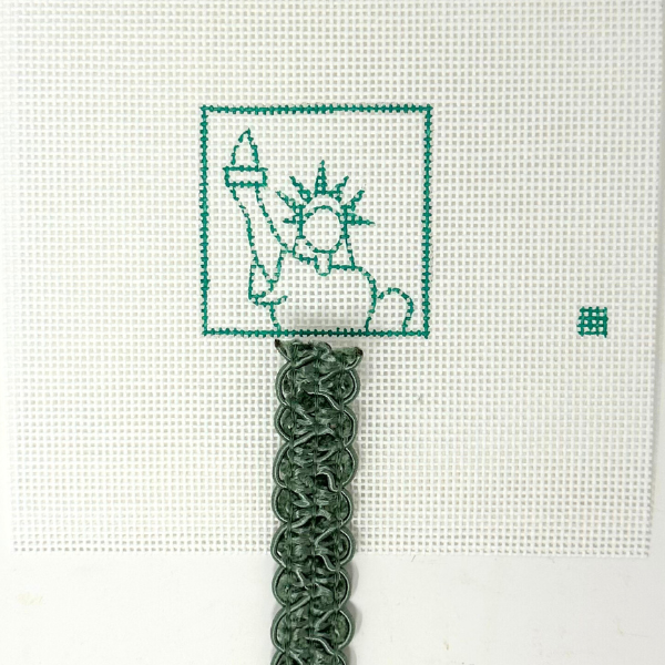 Statue of Liberty Bookmark BMM with included Vintage Ribbon