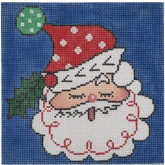 Retro Santa Sleeping