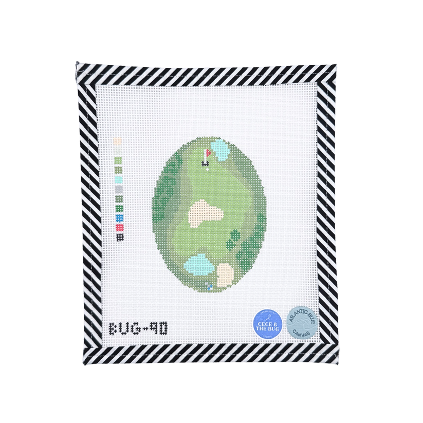 BUG-90 Golf from Above Oval