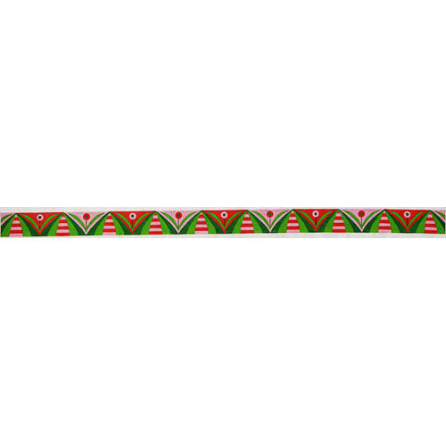 Striped Leaves Belt / Strap ZE922-18 - MKT4