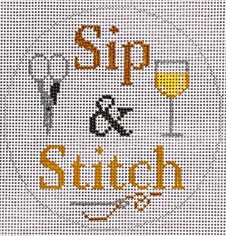 ZIA-161 White Sip & Stitch