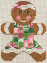 200-23 Preppy Gingerbread Girl