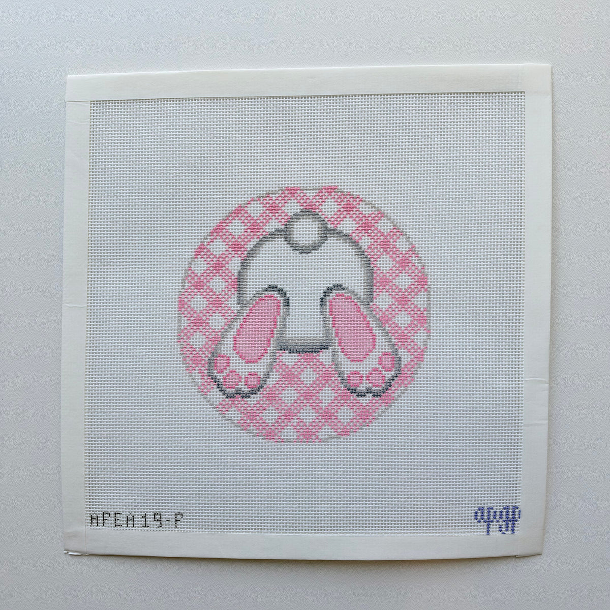 APEA19-P - Bunny Bottom Pink - 18M 4.5" Round - MKT