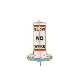 Slow No Wake Buoy Needleminder