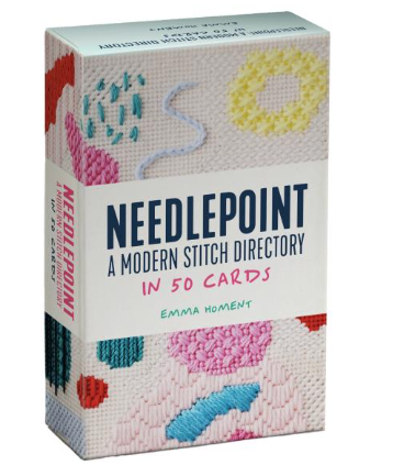 Needlepoint A Modern Stitch Dictionary in 50 Cards