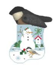 CM375 Chickadee, Holly w/Chickadee - TS