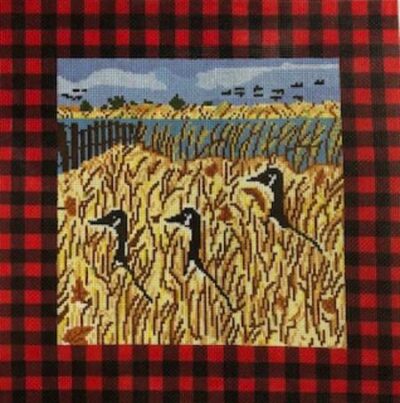 ©SWB 1105 GEESE IN GRASS - TS