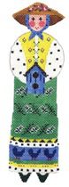 LR 328B LT/G LADY/BIRDHOUSE-ORN 18M - TS