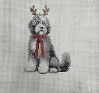 Reindeer Sheepadoodle CLV035-SH