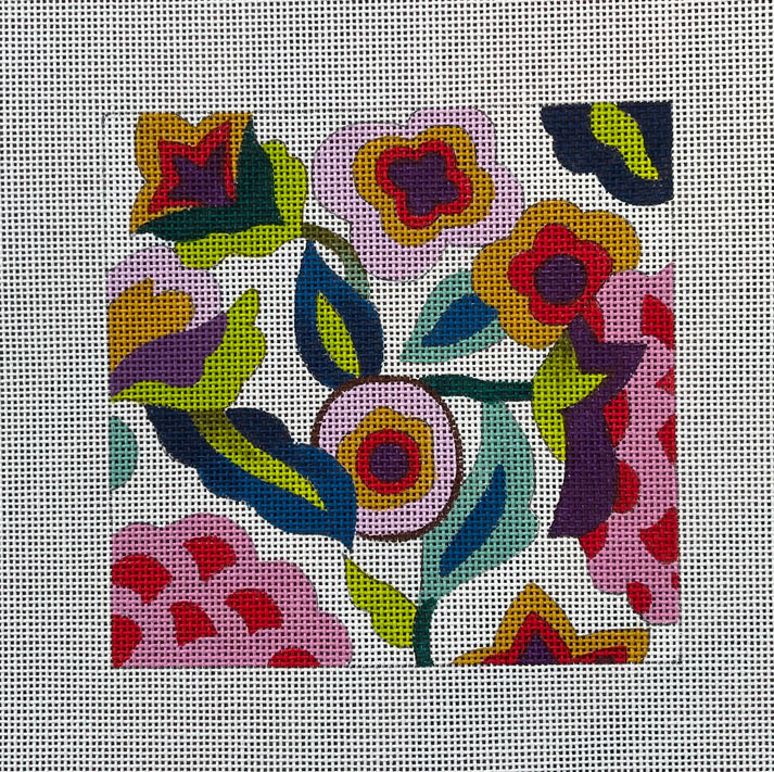 IN281 Bright Floral Square Insert