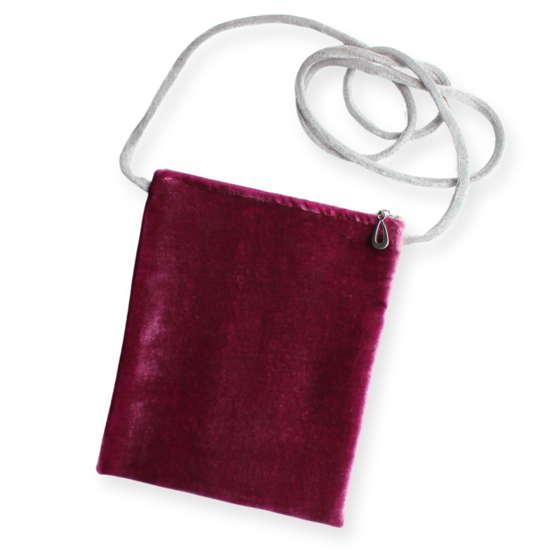 Silk Velvet Crossbody Bag