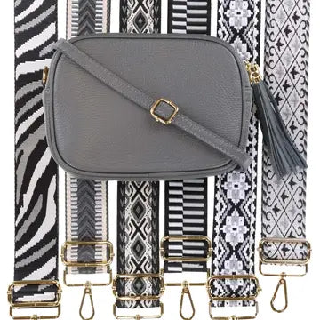 Tassel Crossbody Leather Bag