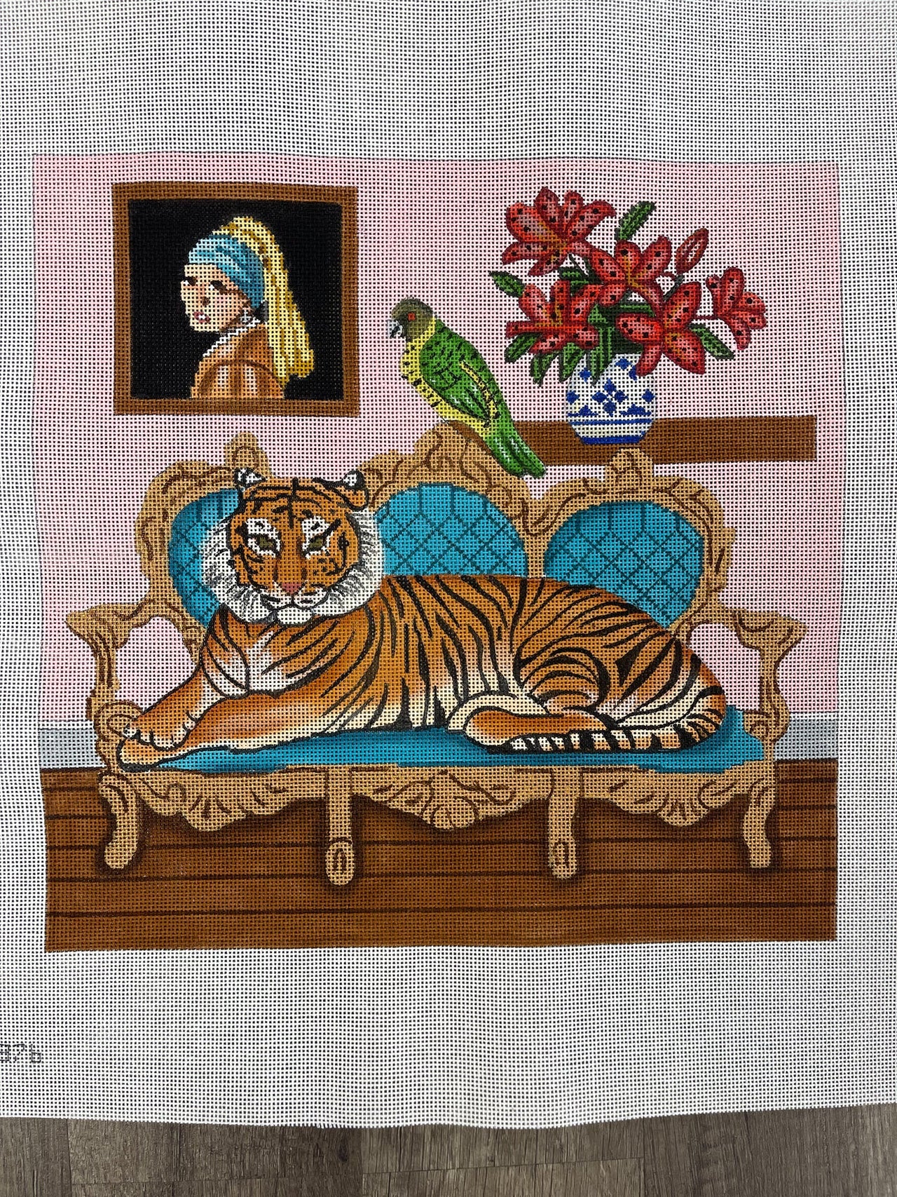 GE P376 Tiger & Girl with Pearl Earring