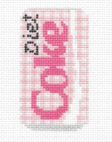 TSS-319 Pink Gingham Diet Coke