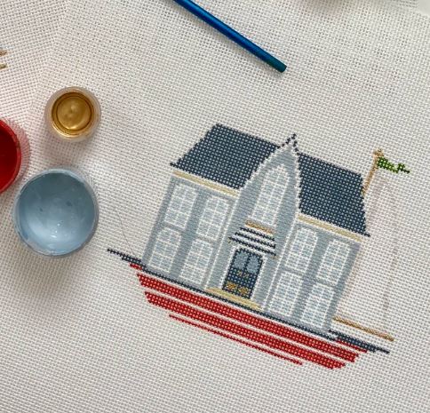 18Z-A House Boat - American Gothic - TS