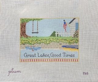 Great Lakes, Good Times Canvas + Stitch Guide by Melissa MacLeod